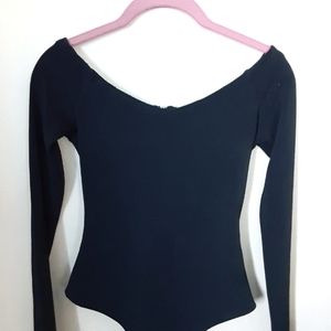 Alice and olivia long sleeve bodysuit